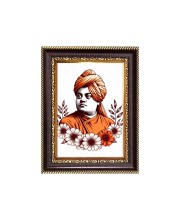 Swami Vivekananda Digital Print Photo 6.7x8.7 inches  (I24) - Vibrant Religious Wall Art for Home or Office Decor.