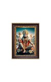Sri Haniman Digital Print Photo 6.7x8.7 inches  (I24) - Vibrant Religious Wall Art for Home or Office Decor.