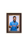 Sri Virat Koholi Digital Print Photo 6.7x8.7 inches  (I24) - Vibrant Religious Wall Art for Home or Office Decor.