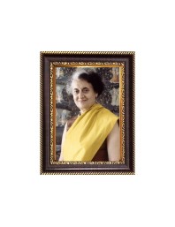 Srimati India Gandhi Digital Print Photo 6.7x8.7 inches  (I24) - Vibrant Religious Wall Art for Home or Office Decor.