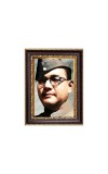 Sri Netaji Subhas Chandra Basu Digital Print Photo 6.7x8.7 inches  (I24) - Vibrant Religious Wall Art for Home or Office Decor.
