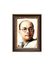 Sri Netaji Subhas Chandra Basu Digital Print Photo 6.7x8.7 inches  (I24) - Vibrant Religious Wall Art for Home or Office Decor.