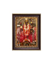 Maa kaai Dakhineswar Kaali Digital Print Photo 6.7x8.7 inches  (I24) - Vibrant Religious Wall Art for Home or Office Decor.