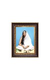 Maa Sarada Digital Print Photo 6.7x8.7 inches  (I24) - Vibrant Religious Wall Art for Home or Office Decor.