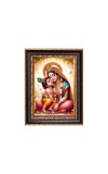 Maa yoshada and baby Krishna Digital Print Photo 6.7x8.7 inches  (I24) - Vibrant Religious Wall Art for Home or Office Decor.
