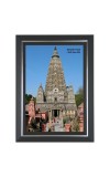 Mahabodhi Temple Photo - Brown Color Frame, 10x14 Inch | Premium Quality Print | Perfect for Home and Office Wall Decoration Mahabodhi Temple Photo - Brown Color Frame, 10x14 Inch | Premium Quality Print | Perfect for Home and Office Wall Decoration