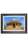  Konark Sun Temple  Photo - Brown Color Frame, 10x14 Inch | Premium Quality Print |  Perfect for Home and Office Wall Decoration
