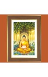 The Great Buddha Photo Frame 10x14 Inches-Brown Wooden Frame for Home , Office & Temple Decoration and Gifting The Great Buddha Photo Frame 10x14 Inches-Brown Wooden Frame for Home , Office & Temple Decoration and Gifting