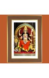 Aadi Shakti Photo Frame 10x14 Inches-Brown Wooden Frame for Home , Office & Temple Decoration and Gifting Aadi Shakti Photo Frame 10x14 Inches-Brown Wooden Frame for Home , Office & Temple Decoration and Gifting