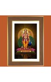  Lord Kartikeya  Photo Frame  10x14 Inches-Brown Wooden Frame for Home , Office & Temple Decoration and Gifting