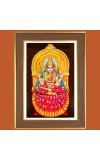 Sringeri Sri Sharadamba Maa Photo Frame 10x14 Inches-Brown Wooden Frame for Home , Office & Temple Decoration and Gifting Sringeri Sri Sharadamba Maa Photo Frame 10x14 Inches-Brown Wooden Frame for Home , Office & Temple Decoration and Gifting