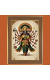 Varahi Maa Photo Frame 10x14 Inches-Brown Wooden Frame for Home , Office & Temple Decoration and Gifting Varahi Maa Photo Frame 10x14 Inches-Brown Wooden Frame for Home , Office & Temple Decoration and Gifting