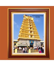 Sri Chamundeshwari Temple, Karnataka Photo Frame, {size} Inches Beautiful Framed Wall Art of Sri Chamundeshwari Temple, Karnataka Photo Frame, 10x14 Inches Beautiful Framed Wall Art of Sri Chamundeshwari Temple, Karnataka Photo Frame, {size} Inches B