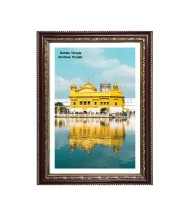 Gurudwara Gurudwara Golden Temple, Amritsar, Punjab  Photo Frame 10x14 Inch | Spiritual Wall decoration for Home & Office |  | Gift for Sikh Punjabi