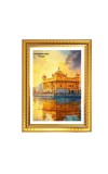 Gurudwara Gurudwara Harminder Sahib Gurudwara, Golden Temple, Punjab  Photo Frame 10x14 Inch | Spiritual Wall decoration for Home & Office |  | Gift for Sikh Punjabi