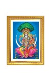 Shri laxmi hayagreeva swamy Photo Frame 10x14 Inches-Brown Wooden Frame for Home , Office & Temple Decoration and Gifting Shri laxmi hayagreeva swamy Photo Frame 10x14 Inches-Brown Wooden Frame for Home , Office & Temple Decoration and Gifting