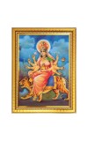 Maa Chandraghanta Photo Frame 10x14 Inches-Brown Wooden Frame for Home , Office & Temple Decoration and Gifting Maa Chandraghanta Photo Frame 10x14 Inches-Brown Wooden Frame for Home , Office & Temple Decoration and Gifting