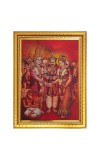 Lord Venkateshwara Photo Frame  10x14 Inches-Brown Wooden Frame for Home , Office & Temple Decoration and Gifting