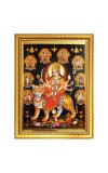 Nav Durga matha Photo Frame 10x14 Inches-Brown Wooden Frame for Home , Office & Temple Decoration and Gifting Nav Durga matha Photo Frame 10x14 Inches-Brown Wooden Frame for Home , Office & Temple Decoration and Gifting