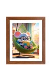 AI Funny AI Funny Cartoon mouse Art Picture for Kids Art Picture for Kids - 10x14 inches, Brown Color - Perfect Wall Decor for Children's Room AI Funny AI Funny Cartoon mouse Art Picture for Kids Art Picture for Kids - 10x14 inches, Brown Color - Perfect Wall Decor for Children's Room