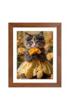 AI Funny AI Funny Cute Cat Art Picture for Kids Art Picture for Kids - 10x14 inches, Brown Color - Perfect Wall Decor for Children's Room AI Funny AI Funny Cute Cat Art Picture for Kids Art Picture for Kids - 10x14 inches, Brown Color - Perfect Wall Decor for Children's Room