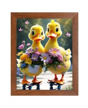 AI Funny AI Funny Cute Duck Art Picture for Kids Art Picture for Kids - 10x14 inches, Brown Color - Perfect Wall Decor for Children's Room AI Funny AI Funny Cute Duck Art Picture for Kids Art Picture for Kids - 10x14 inches, Brown Color - Perfect Wall Decor for Children's Room