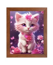 AI Funny AI Funny Cute Kitty Cat Art Picture for Kids Art Picture for Kids - 10x14 inches, Brown Color - Perfect Wall Decor for Children's Room AI Funny AI Funny Cute Kitty Cat Art Picture for Kids Art Picture for Kids - 10x14 inches, Brown Color - Perfect Wall Decor for Children's Room