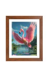 AI Funny AI Funny Flamingo Art Picture for Kids Art Picture for Kids - 10x14 inches, Brown Color - Perfect Wall Decor for Children's Room AI Funny AI Funny Flamingo Art Picture for Kids Art Picture for Kids - 10x14 inches, Brown Color - Perfect Wall Decor for Children's Room