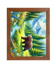 AI Funny AI Funny Polar bear Art Picture for Kids Art Picture for Kids - 10x14 inches, Brown Color - Perfect Wall Decor for Children's Room AI Funny AI Funny Polar bear Art Picture for Kids Art Picture for Kids - 10x14 inches, Brown Color - Perfect Wall Decor for Children's Room