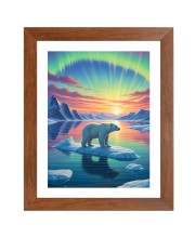 AI Funny AI Funny Polar bear Art Picture for Kids Art Picture for Kids - 10x14 inches, Brown Color - Perfect Wall Decor for Children's Room AI Funny AI Funny Polar bear Art Picture for Kids Art Picture for Kids - 10x14 inches, Brown Color - Perfect Wall Decor for Children's Room