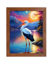 AI Funny AI Funny Stork Art Picture for Kids Art Picture for Kids - 10x14 inches, Brown Color - Perfect Wall Decor for Children's Room AI Funny AI Funny Stork Art Picture for Kids Art Picture for Kids - 10x14 inches, Brown Color - Perfect Wall Decor for Children's Room