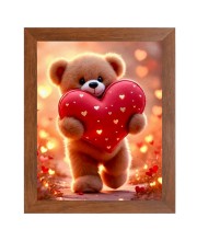 AI Funny AI Funny Teddy bear Art Picture for Kids Art Picture for Kids - 10x14 inches, Brown Color - Perfect Wall Decor for Children's Room AI Funny AI Funny Teddy bear Art Picture for Kids Art Picture for Kids - 10x14 inches, Brown Color - Perfect Wall Decor for Children's Room