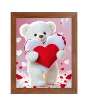 AI Funny AI Funny Teddy Bear Art Picture for Kids Art Picture for Kids - 10x14 inches, Brown Color - Perfect Wall Decor for Children's Room AI Funny AI Funny Teddy Bear Art Picture for Kids Art Picture for Kids - 10x14 inches, Brown Color - Perfect Wall Decor for Children's Room