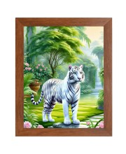AI Funny AI Funny Tiger Art Picture for Kids Art Picture for Kids - 10x14 inches, Brown Color - Perfect Wall Decor for Children's Room AI Funny AI Funny Tiger Art Picture for Kids Art Picture for Kids - 10x14 inches, Brown Color - Perfect Wall Decor for Children's Room