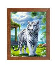 AI Funny AI Funny White Tiger Art Picture for Kids Art Picture for Kids - 10x14 inches, Brown Color - Perfect Wall Decor for Children's Room AI Funny AI Funny White Tiger Art Picture for Kids Art Picture for Kids - 10x14 inches, Brown Color - Perfect Wall Decor for Children's Room