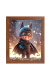AI Funny AI Funny Cute baby Batman Art Picture for Kids Art Picture for Kids - 10x14 inches, Brown Color - Perfect Wall Decor for Children's Room AI Funny AI Funny Cute baby Batman Art Picture for Kids Art Picture for Kids - 10x14 inches, Brown Color - Perfect Wall Decor for Children's Room