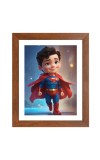 AI Funny AI Funny cute baby Superman Art Picture for Kids Art Picture for Kids - 10x14 inches, Brown Color - Perfect Wall Decor for Children's Room AI Funny AI Funny cute baby Superman Art Picture for Kids Art Picture for Kids - 10x14 inches, Brown Color - Perfect Wall Decor for Children's Room