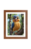 AI Funny AI Funny Cute Bird On Tree Art Picture for Kids Art Picture for Kids - 10x14 inches, Brown Color - Perfect Wall Decor for Children's Room AI Funny AI Funny Cute Bird On Tree Art Picture for Kids Art Picture for Kids - 10x14 inches, Brown Color - Perfect Wall Decor for Children's Room