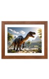 AI Funny AI Funny Dinosaurs Art Picture for Kids Art Picture for Kids - 10x14 inches, Brown Color - Perfect Wall Decor for Children's Room AI Funny AI Funny Dinosaurs Art Picture for Kids Art Picture for Kids - 10x14 inches, Brown Color - Perfect Wall Decor for Children's Room