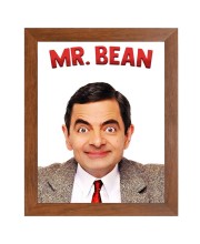 AI Funny AI Funny Mr. Bean  Art Picture for Kids Art Picture for Kids - 10x14 inches, Brown Color - Perfect Wall Decor for Children's Room