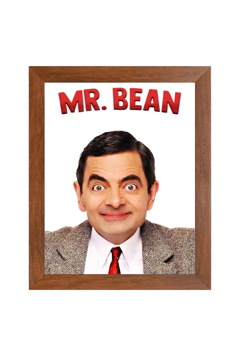 AI Funny AI Funny Mr. Bean  Art Picture for Kids Art Picture for Kids - 10x14 inches, Brown Color - Perfect Wall Decor for Children's Room