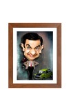 AI Funny AI Funny Mr. Bean Cartoon Art Picture for Kids Art Picture for Kids - 10x14 inches, Brown Color - Perfect Wall Decor for Children's Room