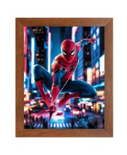 AI Funny AI Funny Spiderman Art Picture for Kids Art Picture for Kids - 10x14 inches, Brown Color - Perfect Wall Decor for Children's Room AI Funny AI Funny Spiderman Art Picture for Kids Art Picture for Kids - 10x14 inches, Brown Color - Perfect Wall Decor for Children's Room