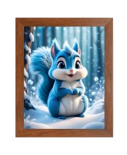 AI Funny AI Funny Squirrel Art Picture for Kids Art Picture for Kids - 10x14 inches, Brown Color - Perfect Wall Decor for Children's Room AI Funny AI Funny Squirrel Art Picture for Kids Art Picture for Kids - 10x14 inches, Brown Color - Perfect Wall Decor for Children's Room