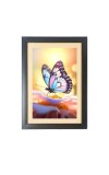 The beautiful butterfly Photo Frame Funny Animal and Bird Cartoon Art, Black color, 11x15 Inch The beautiful butterfly Photo Frame Funny Animal and Bird Cartoon Art, Black color, 11x15 Inch