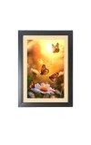 The beautiful butterflies Photo Frame Funny Animal and Bird Cartoon Art, Black color, 11x15 Inch The beautiful butterflies Photo Frame Funny Animal and Bird Cartoon Art, Black color, 11x15 Inch