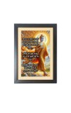 Buddha & His Famous Quote & His Famous Quote Photo Frame - Brown Frame, 11x15 Inches, Perfect for Office & Wall Decoration, Ideal Gift Buddha & His Famous Quote & His Famous Quote Photo Frame - Brown Frame, 11x15 Inches, Perfect for Office & Wall Decoration, Ideal Gift