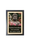 Buddha & His Famous Quote & His Famous Quote Photo Frame - Brown Frame, 11x15 Inches, Perfect for Office & Wall Decoration, Ideal Gift Buddha & His Famous Quote & His Famous Quote Photo Frame - Brown Frame, 11x15 Inches, Perfect for Office & Wall Decoration, Ideal Gift