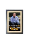 Ratan Naval Tata & His Famous Quote & His Famous Quote Photo Frame - Brown Frame, 11x15 Inches, Perfect for Office & Wall Decoration, Ideal Gift Ratan Naval Tata & His Famous Quote & His Famous Quote Photo Frame - Brown Frame, 11x15 Inches, Perfect for Office & Wall Decoration, Ideal Gift