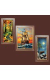 3-Pack Sailing into Serenity painting Photo Frames - 2 Pieces 6x13 Inch & 1 Piece 10x13 Inch - Rustic Wall Art for Home & Office Decor - Botanical Wall Hanging for Living Room, Bedroom, 3-Pack Sailing into Serenity painting Photo Frames - 2 Pieces 6x13 Inch & 1 Piece 10x13 Inch - Rustic Wall Art for Home & Office Decor - Botanical Wall Hanging for Living Room, Bedroom,